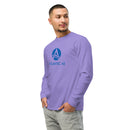 Garment-dyed heavyweight long-sleeve shirt