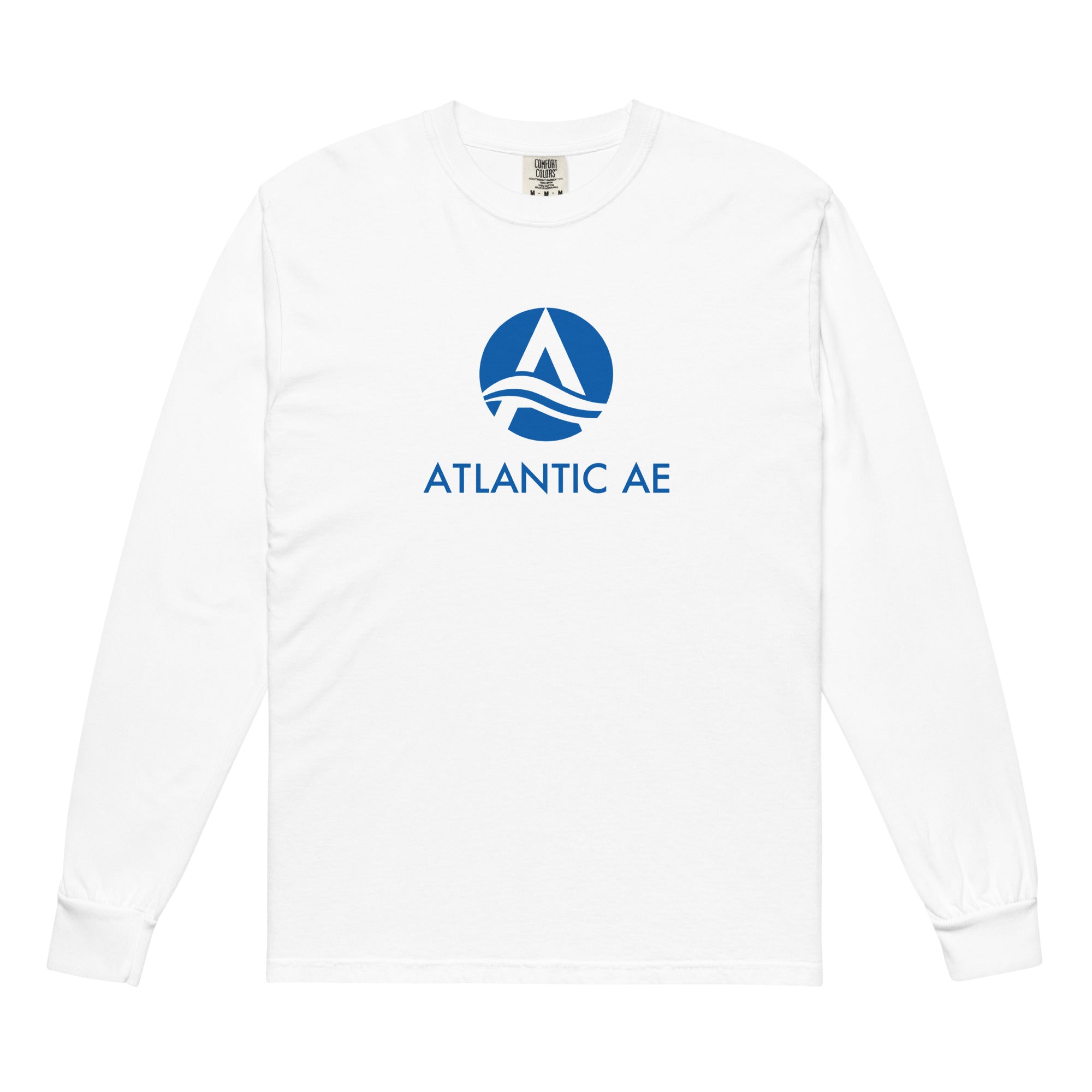 Garment-dyed heavyweight long-sleeve shirt