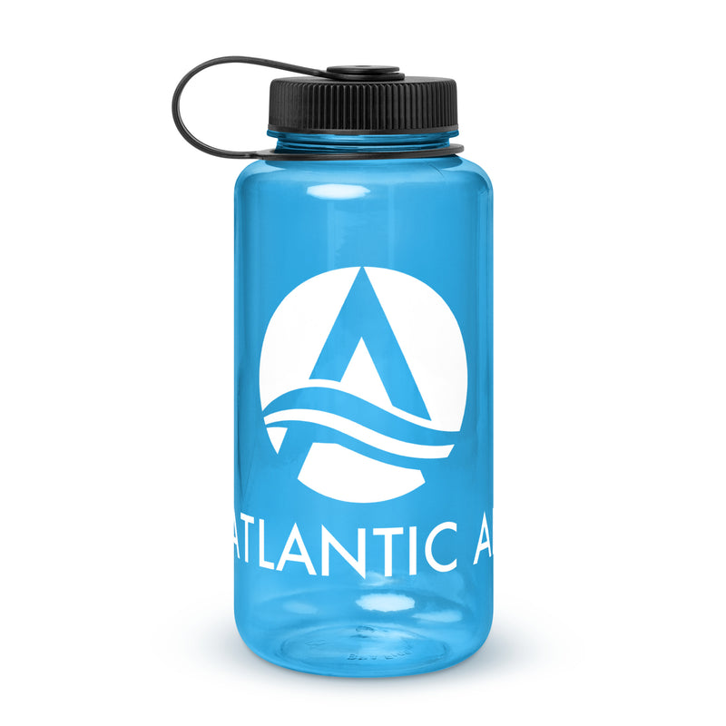 Wide mouth plastic water bottle