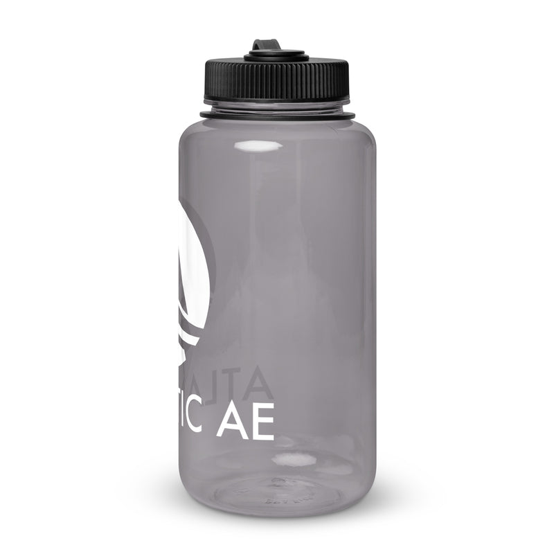 Wide mouth plastic water bottle