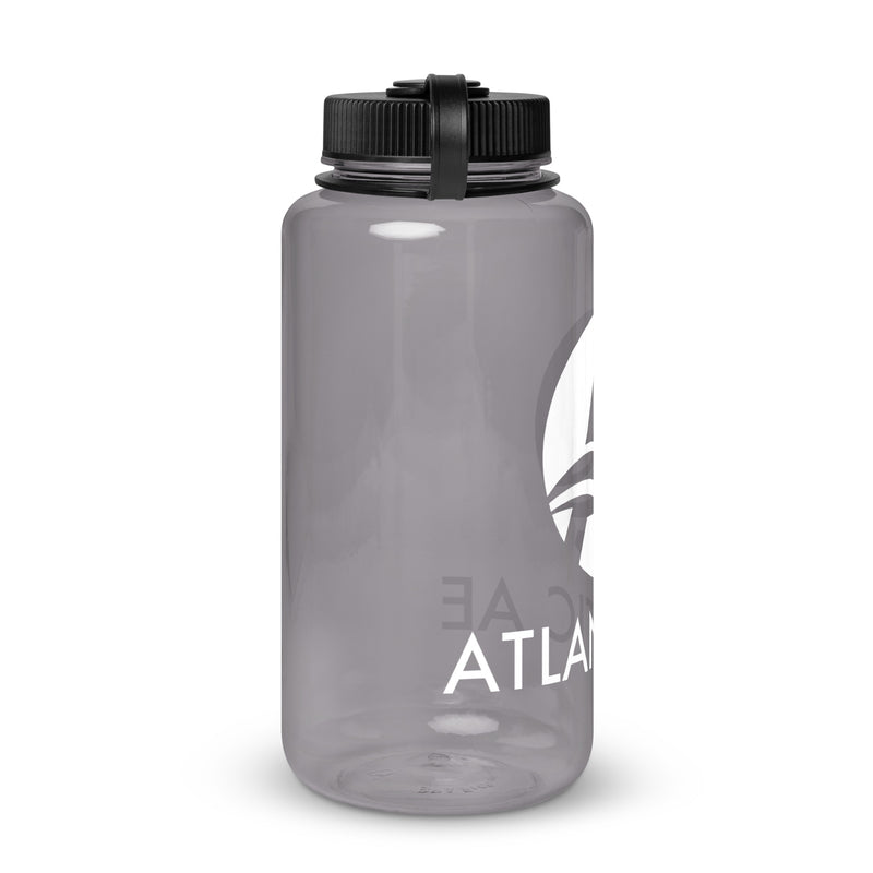 Wide mouth plastic water bottle