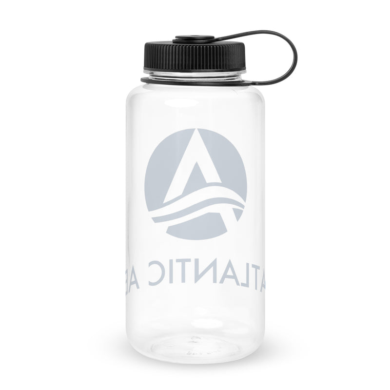 Wide mouth plastic water bottle