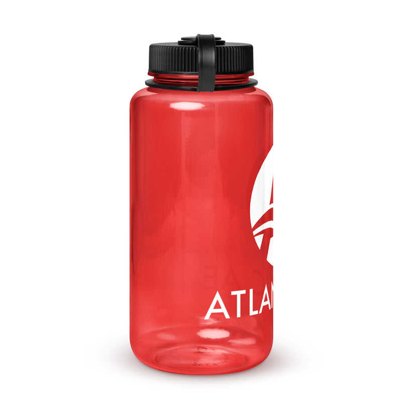 Wide mouth plastic water bottle