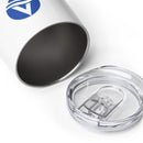 Stainless Steel Wine Tumbler 12oz - Blue Logo