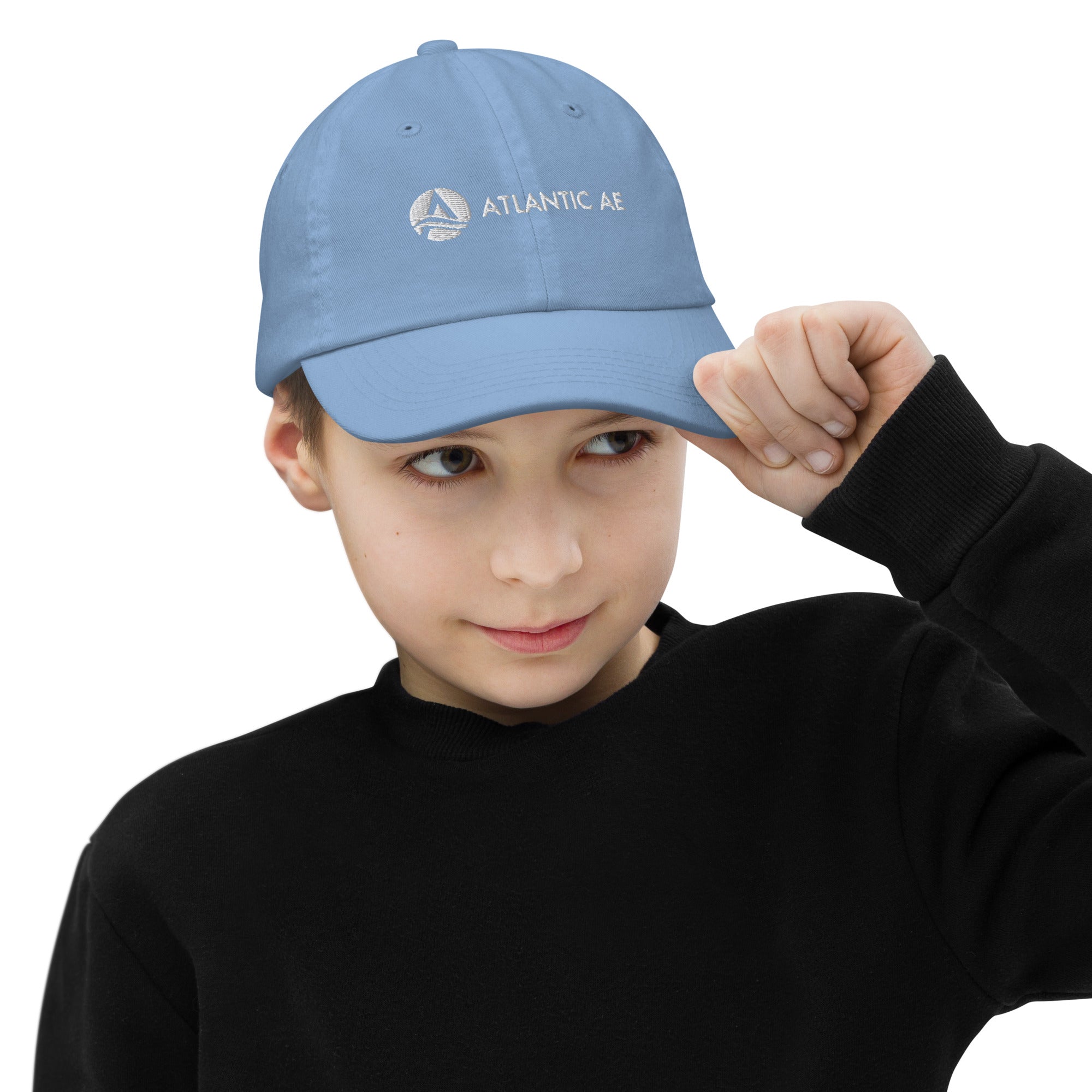 Atlantic AE Youth Baseball Cap - White Logo