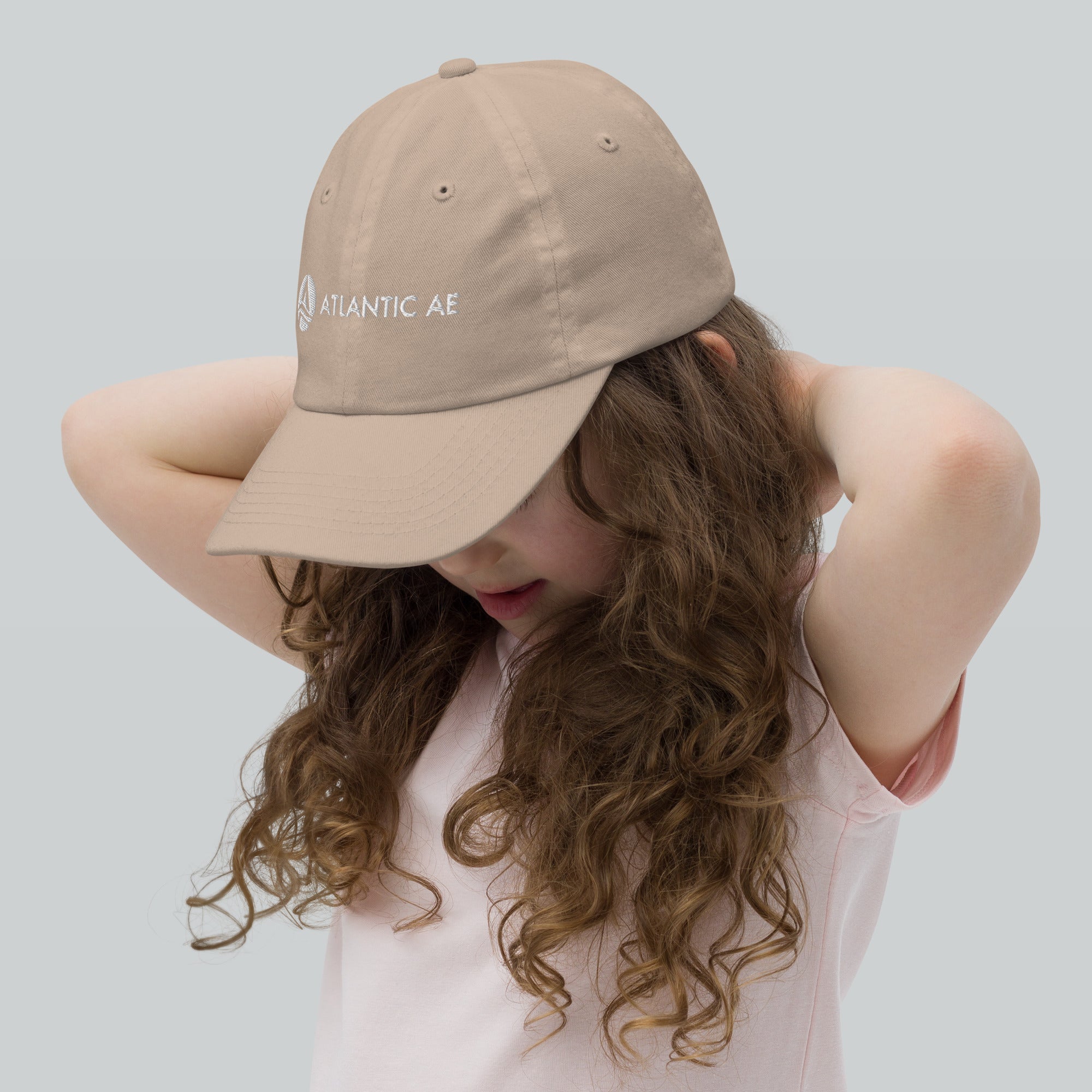 Atlantic AE Youth Baseball Cap - White Logo