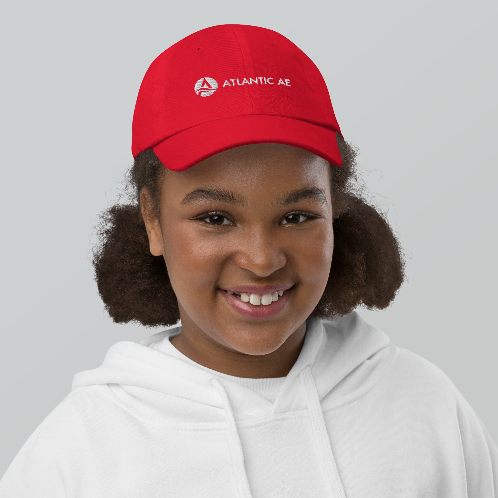 Atlantic AE Youth Baseball Cap - White Logo