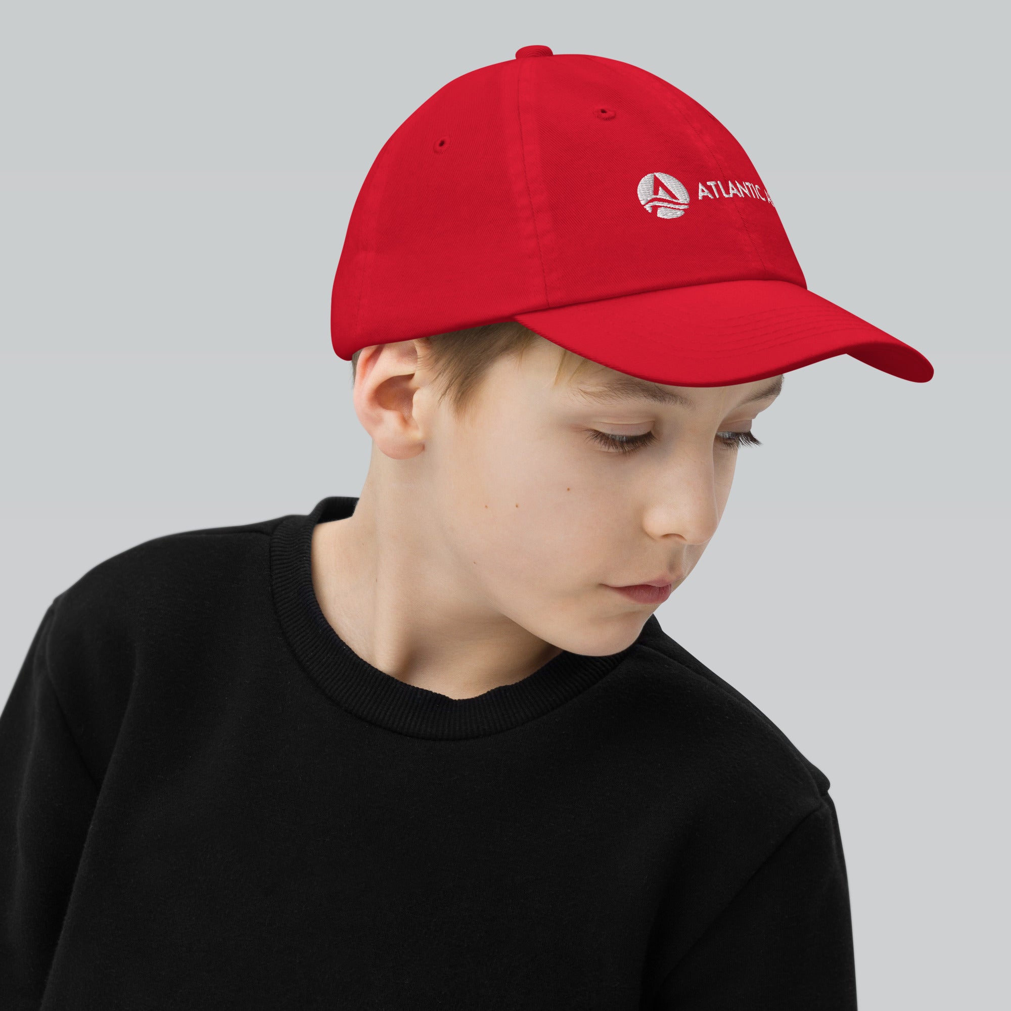 Atlantic AE Youth Baseball Cap - White Logo