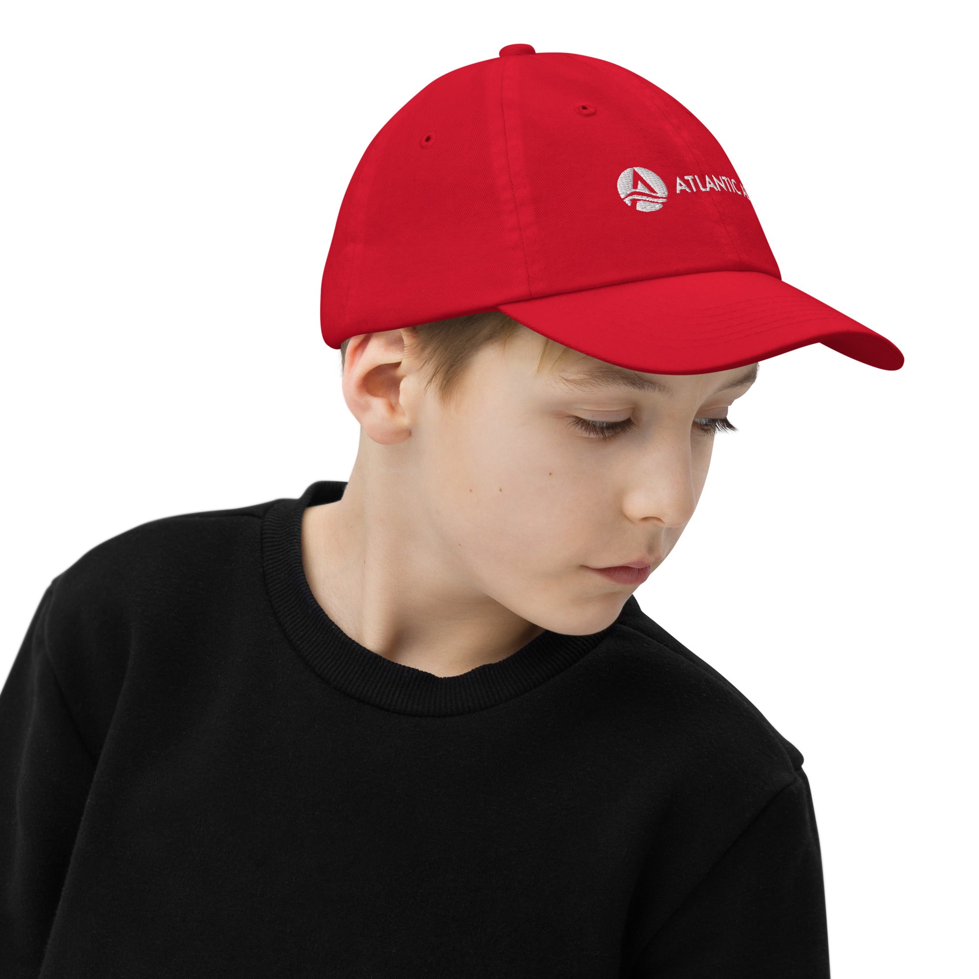 Atlantic AE Youth Baseball Cap - White Logo