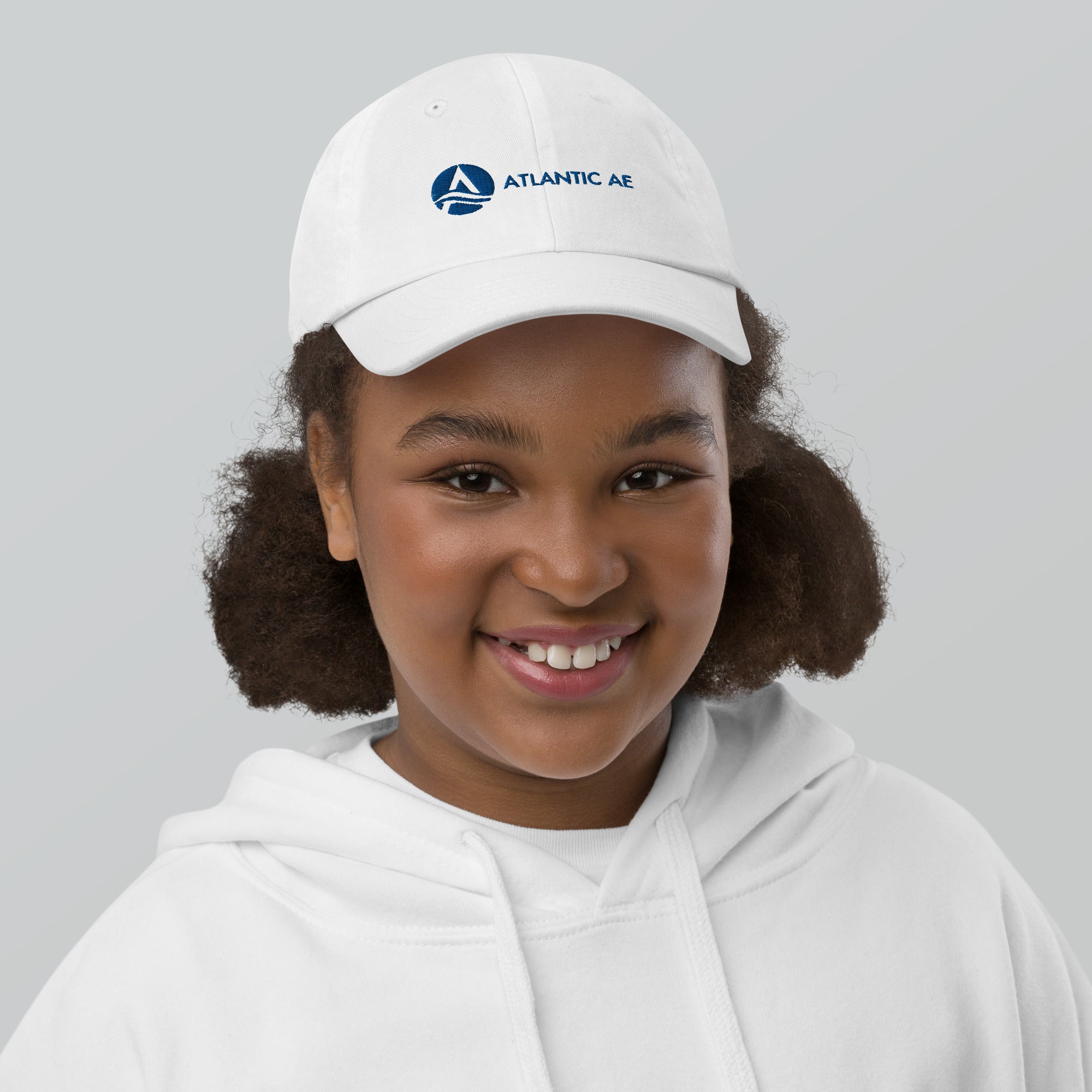 Atlantic AE Youth Baseball Cap - Blue Logo