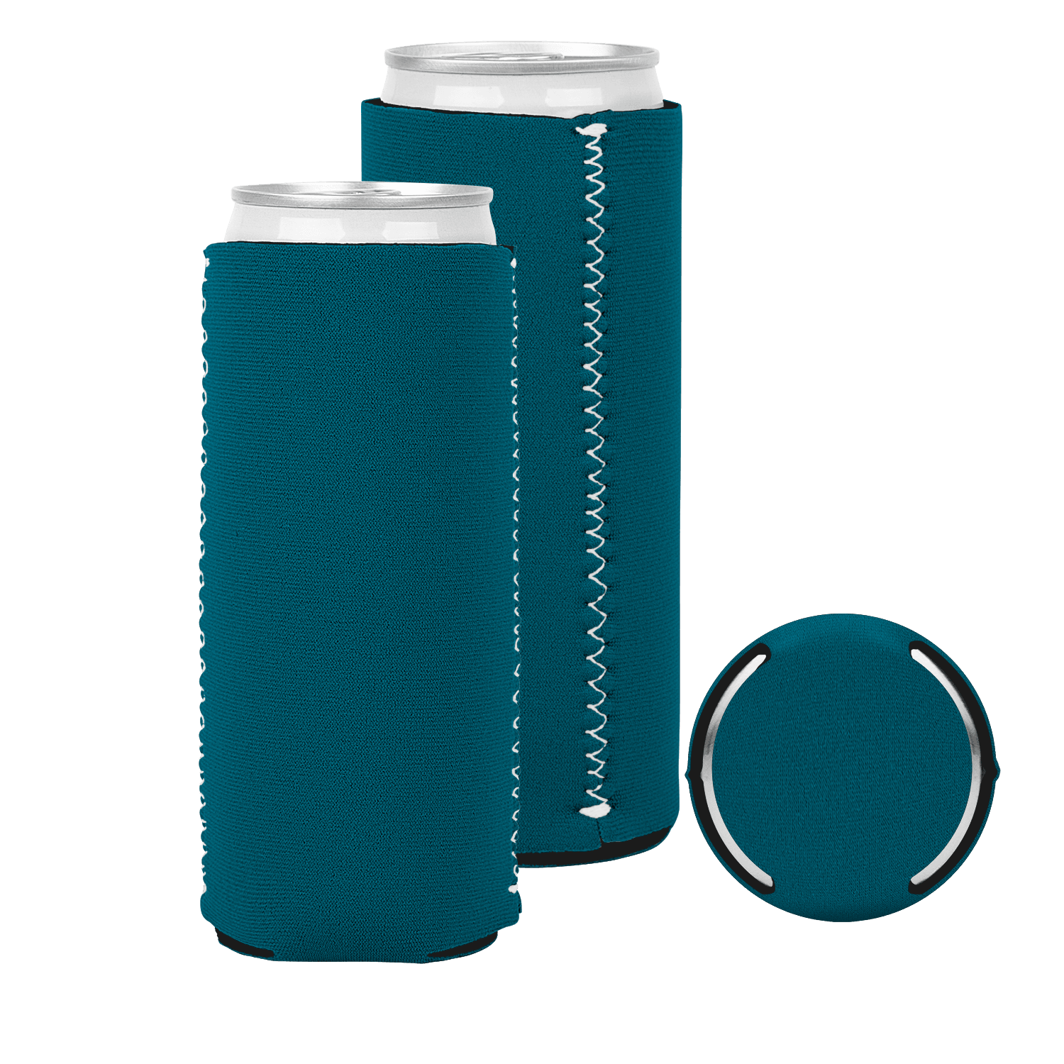 1-Color Neoprene Slim Can Koolers a Can Koolers by %shopname