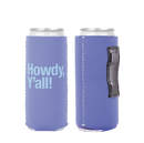 1-Color Personalized Magnetic Neoprene Slim Can Koolers