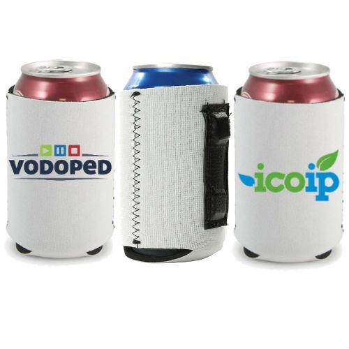 Full Color Neoprene Collapsible Tall Can Coolers