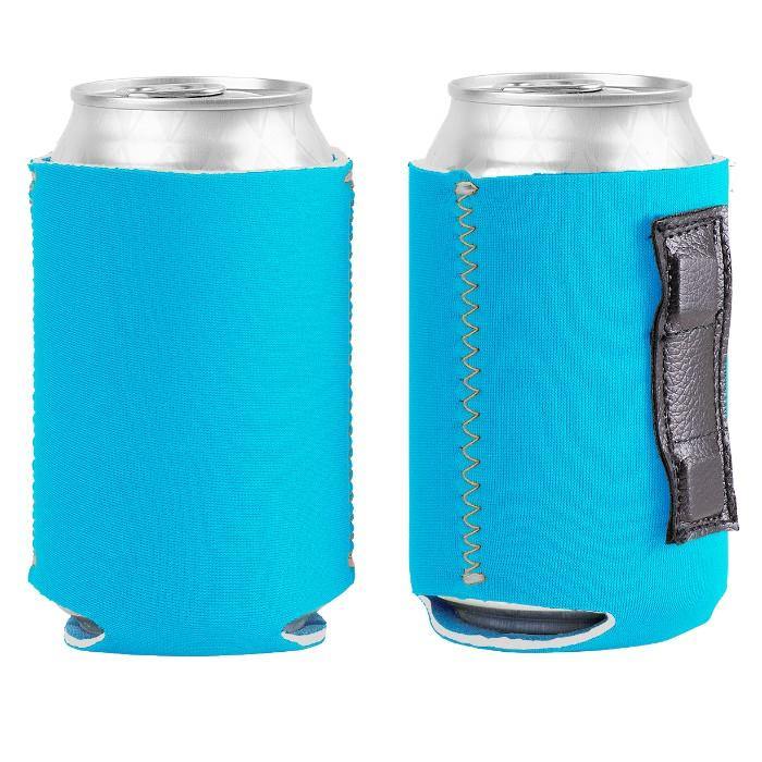 10oz Premium Neoprene Can Cooler - Zig Zag Stitch, Personalized Drinkware