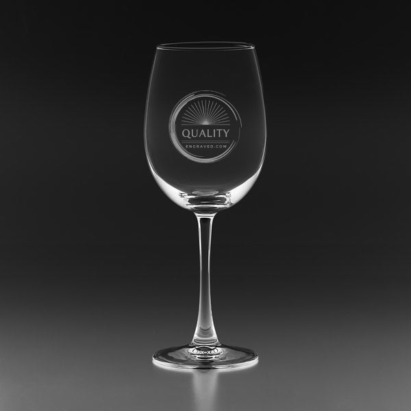 Engraved 16 oz. Acopa Flora Customizable Wine Glass - 5535316
