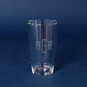 Custom engraved Engraved Beer/Ale Glass - 16 oz - Item 212/GAG3960 from Quality Glass Engraving
