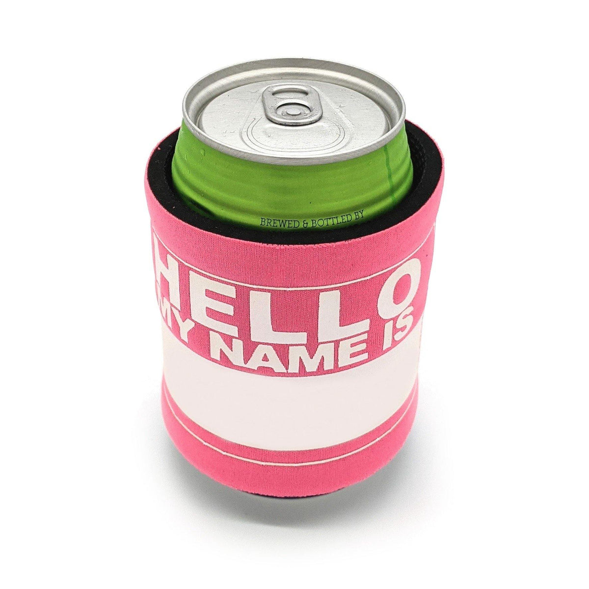 Custom Nametag Slap Koozies. Buy Pre-Printed 'Hello My Name