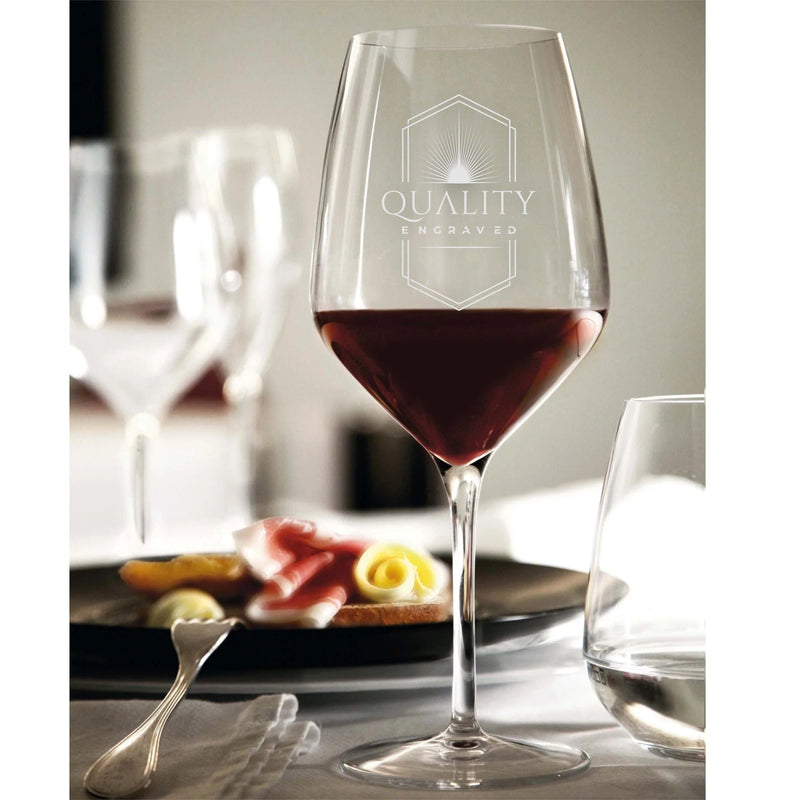 Engraved Crystal Cabernet/Merlot Wine Glass - 23oz - Item 450 /08743