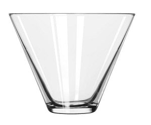 Custom engraved Stemless Engraved Martini Glass - 14 oz - Item 224 from Quality Glass Engraving