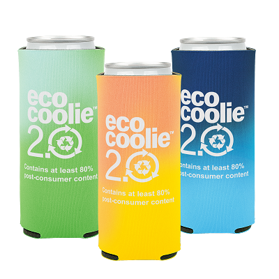Koozie® Feast Mode Foam Zip-Up Bottle Cooler